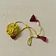 Shop Handmade Fabric Bhai Bhabhi Rakhi Set