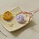 Shop Handmade Fabric Bhai Bhabhi Rakhi Set