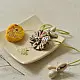 Shop Handmade Cotton Fabric Rakhi - Bhai Bhabhi Rakhi Set