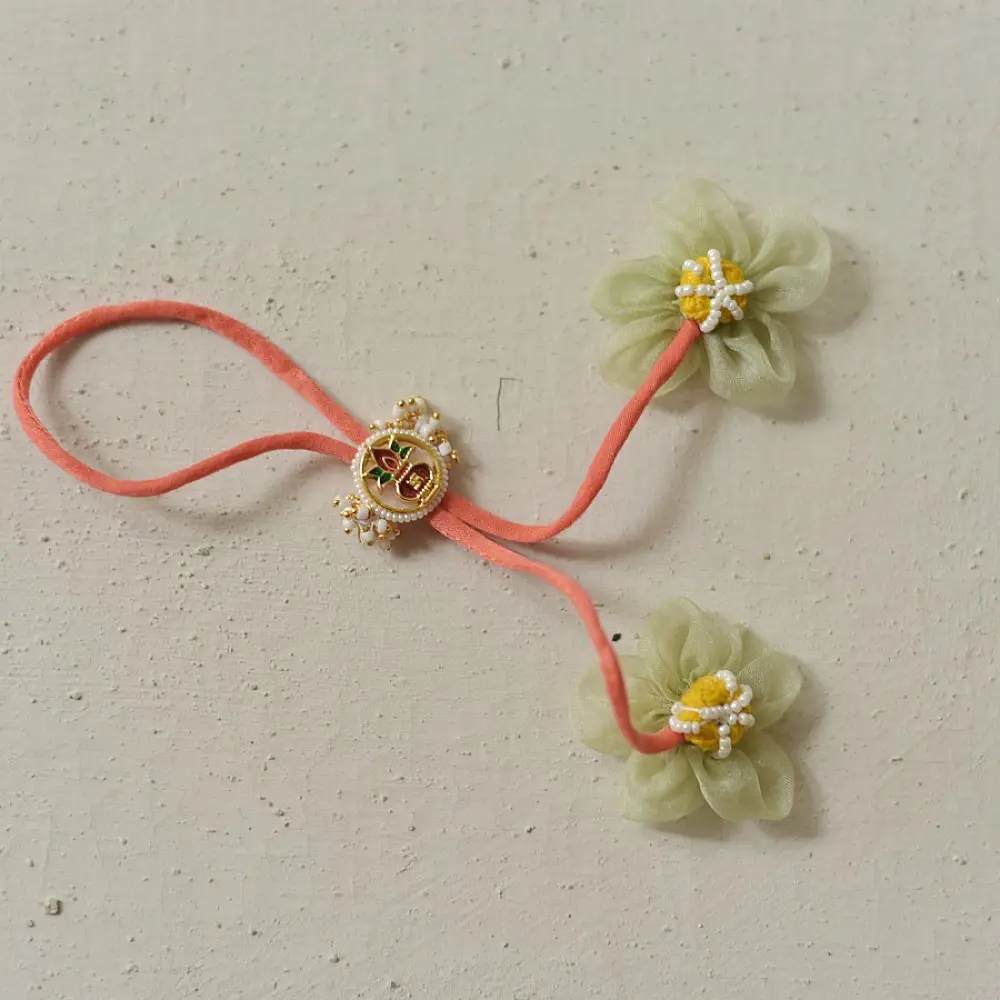 Shop Kundan Rakhi Set For Bhai & Bhabhi
