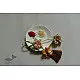 handmade chanderi fabric rakhi - Reusable as Curtain Tie 