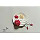 handmade chanderi fabric rakhi reusable