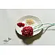 handmade chanderi fabric rakhi reusable