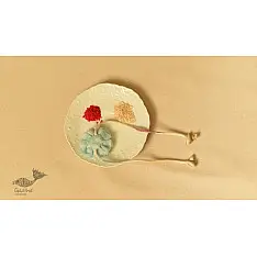 Threads of Tradition ~ Handmade Fabric Bhai Rakhi - B