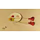 Handmade Fabric Bhai Rakhi (Chanderi Fabric)