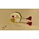 Handmade Fabric Bhai Rakhi (Chanderi Fabric)
