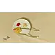 Handmade Fabric Bhai Rakhi - Flower Rakhi
