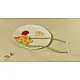 Handmade Fabric Bhai Rakhi - Flower Rakhi