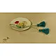 Handmade Fabric Bhabhi Rakhi (Reusable) - Flower Lumba