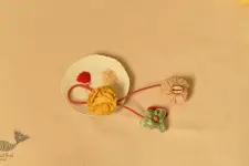 Threads of Tradition | Handmade Lumba Bhabhi Rakhi - Reusable