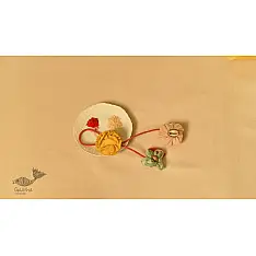 Threads of Tradition | Handmade Lumba Bhabhi Rakhi - Reusable