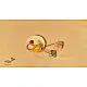 Handmade Fabric Lumba Bhabhi Rakhi (Reusable)