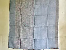 Saarang . सारंग ☁ Kota Doria Cotton Embroidered Dupatta ☁ 4