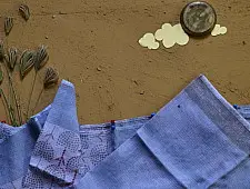 Saarang . सारंग ☁ Kota Doria Cotton Embroidered Dupatta ☁ 4