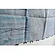 shop blue block printed kota cotton embroidered dupatta 