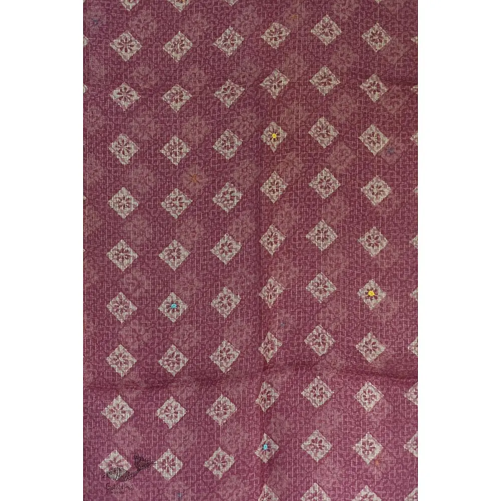 kota silk embroidered stole