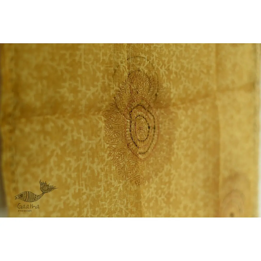 kota silk embroidered stole