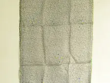 Ittefaq . इत्तफाक | Kota Doria Silk Embroidered Stole - Grey