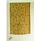 shop Kota Silk Stole Embroidered and Block Printed yellowish brown