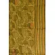 shop Kota Silk Stole Embroidered and Block Printed yellowish brown