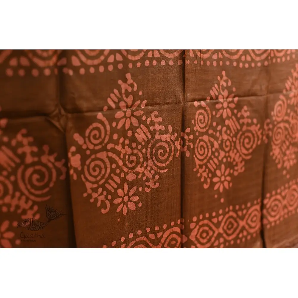 shop Handloom Mulberry Silk Dress Material - Top & Cherry pink Bottom, Dupatta