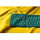 shop Yellow Silk Saree With Ikat Silk Blouse Piece