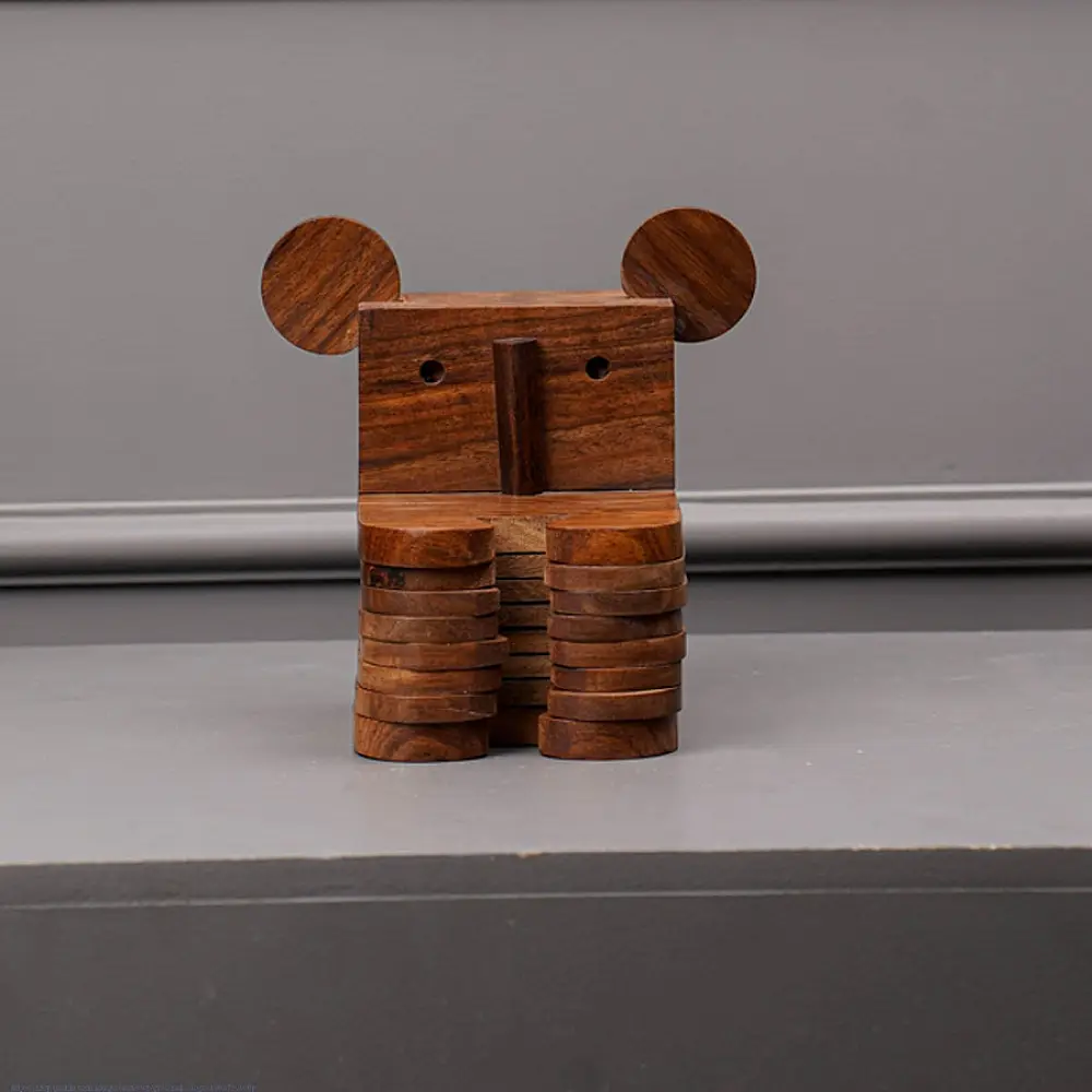 Online Handmade Wooden Coaster set