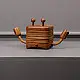 Online Handmade Wooden Coaster set - Crab