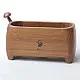 Online Handmade Wooden Mushroom Tail Pen Stand ( Three Sizes Option )