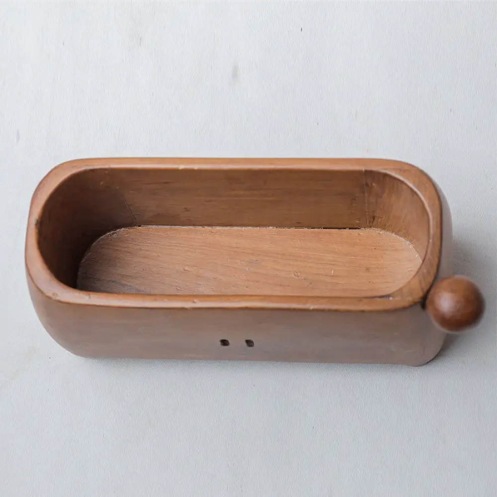 Online Handmade Wooden Mushroom Tail Pen Stand ( Three Sizes Option )