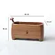 Online Handmade Wooden Mushroom Tail Pen Stand ( Three Sizes Option )
