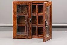 Lakdi . लकड़ी ~ Handmade Wooden - Spice Box