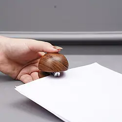 Lakdi . लकड़ी ~ Handmade Wooden - Round Stapler