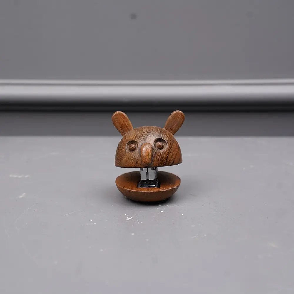 Online Handmade Wooden Stapler (Panda / Cat / Dog )