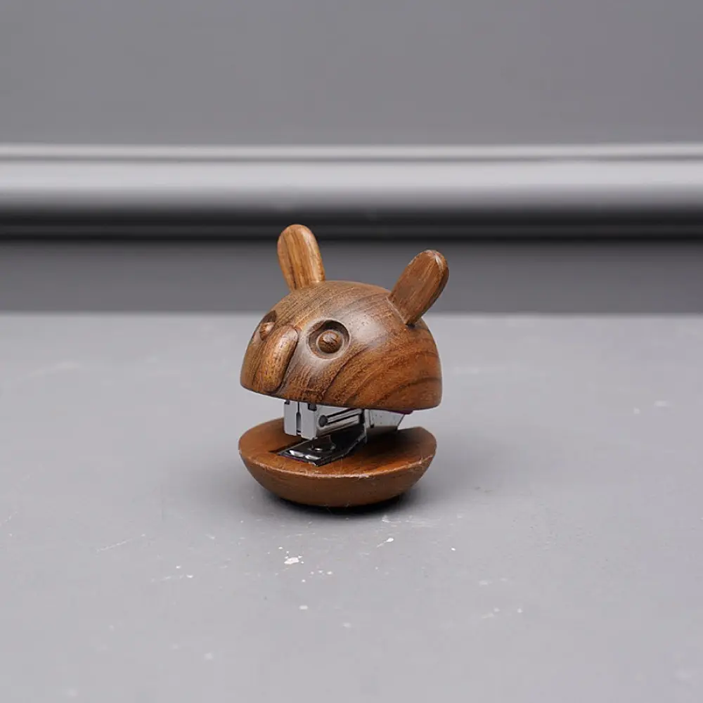 Online Handmade Wooden Stapler (Panda / Cat / Dog )