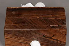 Lakdi . लकड़ी ~ Handmade Wooden - Double Side Tissue Box