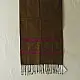tangaliya handloom cotton stole in earthy olive brown with magenta pink stripes, white and yellow raised dana bead motifs, and hand-knotted fringe tassels   