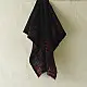 shop Woolen Black Shawl - Tangaliya Handspun 