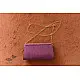 shop handwoven cotton tangaliya purse Purple