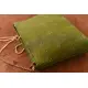 shop handwoven cotton tangaliya purse / Clutch  - Mehndi Green 