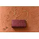 shop handwoven cotton tangaliya purse / Clutch Maroon