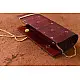 shop handwoven cotton tangaliya purse / Clutch Maroon