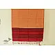 shop Handwoven Tangaliya Cotton dupatta Red & Orange