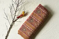Champa - Chakli . चंपा - चकली | Handwoven Patola Cotton Saree - A