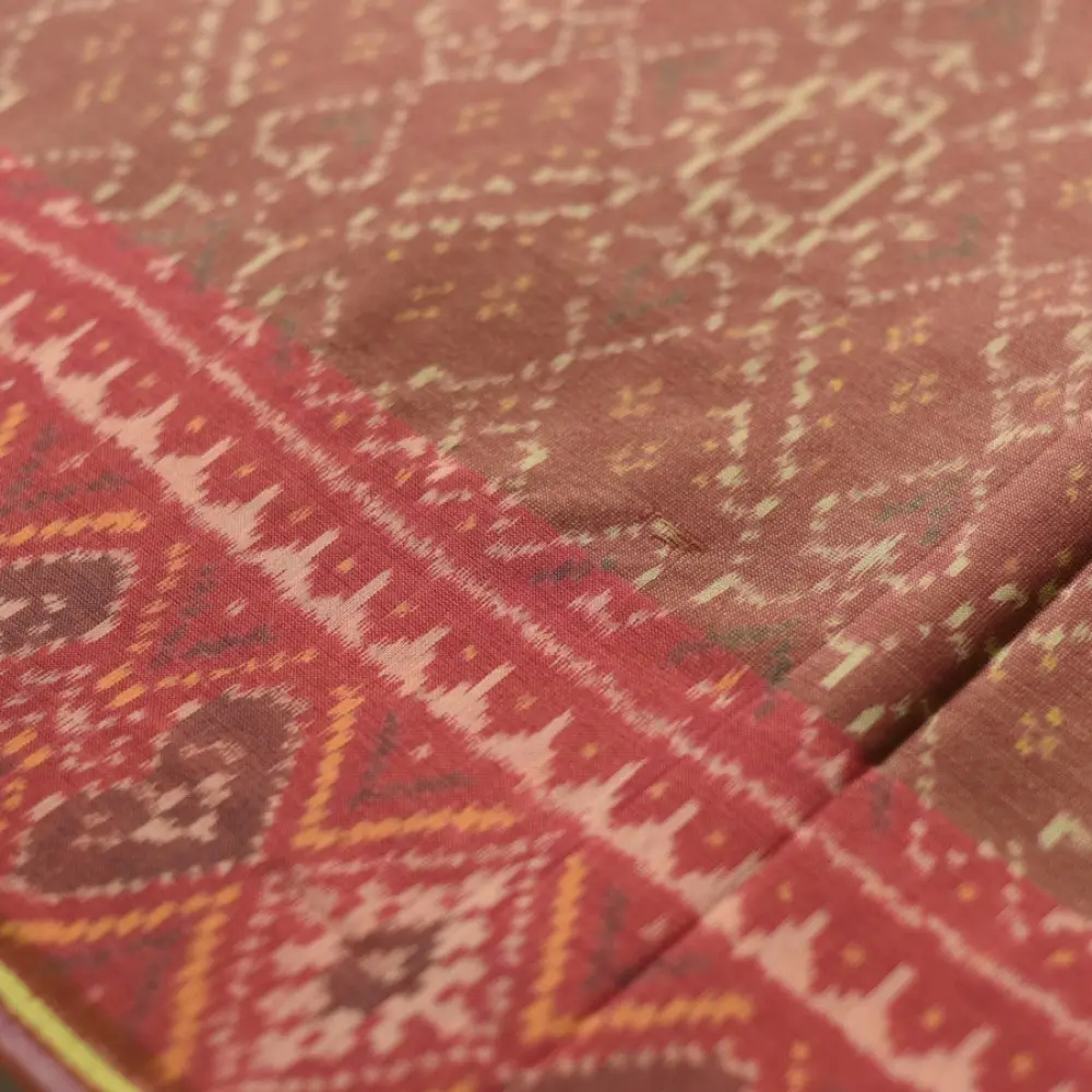 shop Patola cotton Handwoven Saree -  A