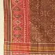 shop Handloom Cotton patola ikat Brick Red dupatta