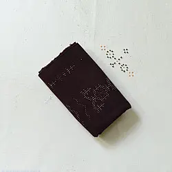 Tangaliya Handloom Woollen Shawl | Black | Unisex