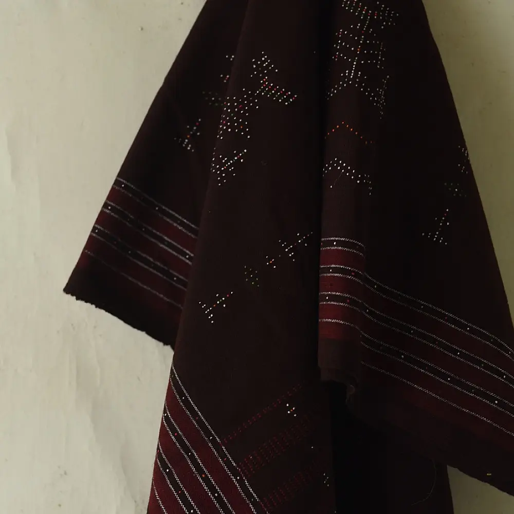 shop Handloom Tangaliya Woven Woolen Shawl - Unisex