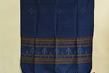Gulmohar . गुलमोहर | Tangaliya ⁂ Cotton Stole - Blue