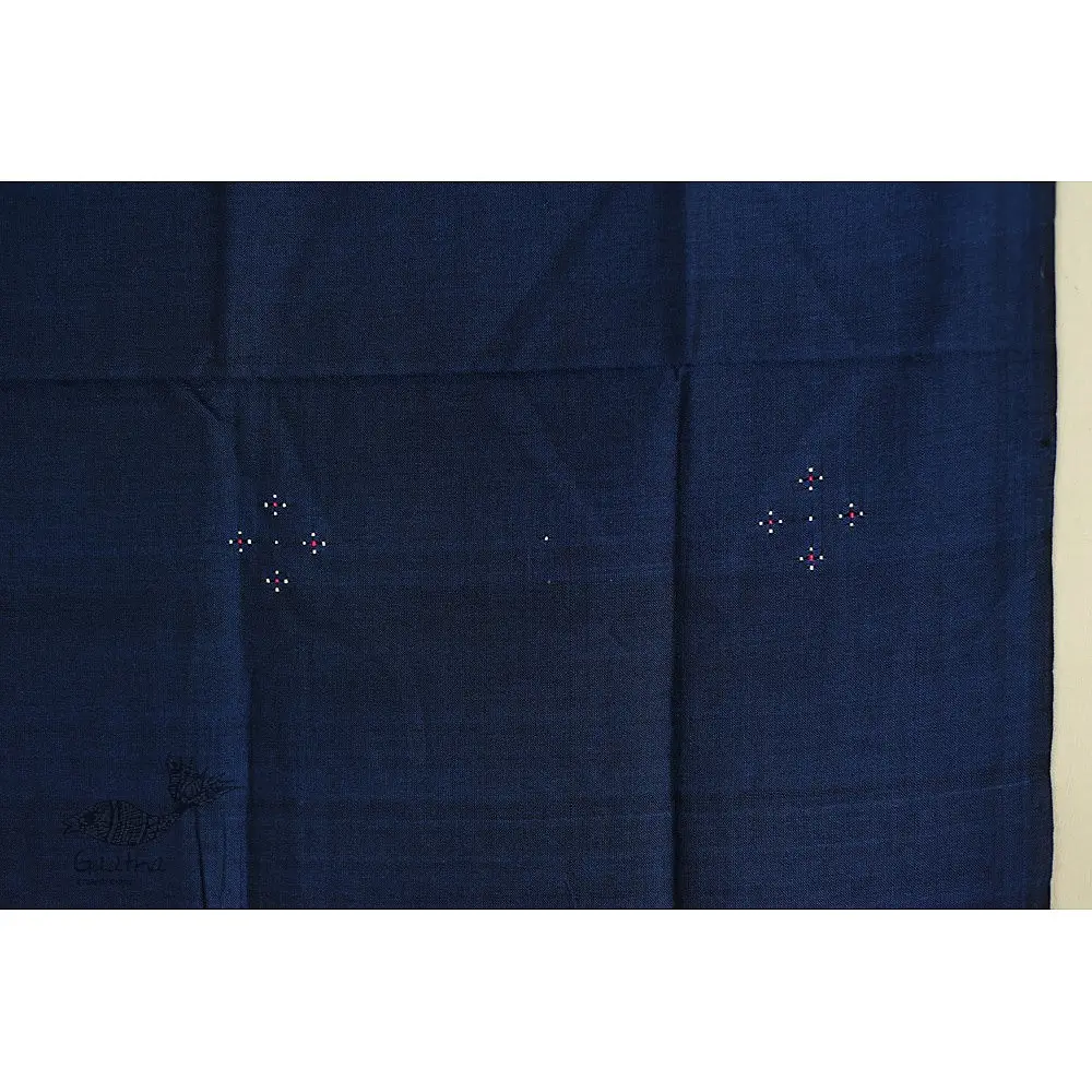 shop tangaliya cotton stole Blue